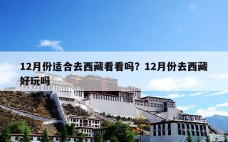 12月份适合去西藏看看吗？12月份去西藏好玩吗