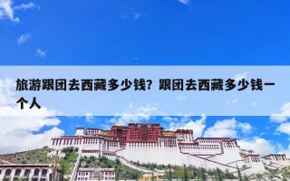 旅游跟团去西藏多少钱？跟团去西藏多少钱一个人